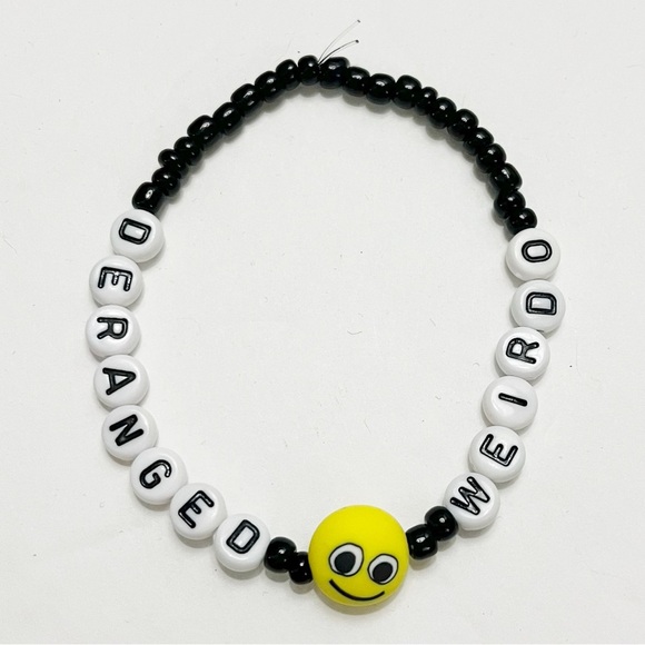 Taylor Swift Eras Tour Friendship Bracelet Deranged Weirdos TTPD - Picture 1 of 1